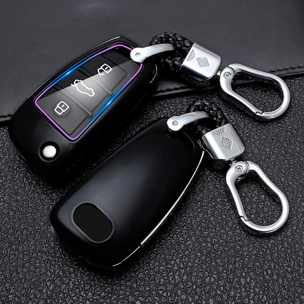 

Hot Sale Car key cover case protect For Audi A3 A4 A4L B6 B7 B8 A5 A6 A6L C5 C6 Q3 Q5 Q7 S5 S7 RS3 TT Auto Decor accessories