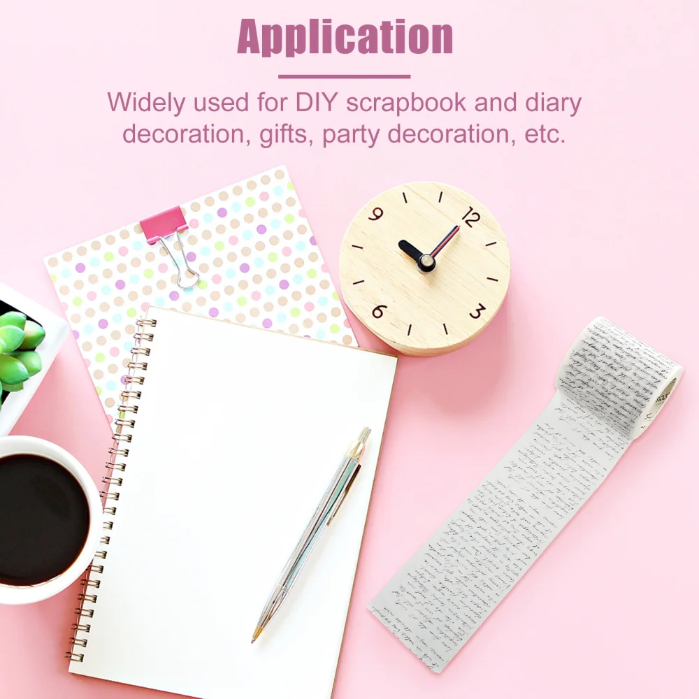 

1 Roll DIY Crafts Washi Tape Multi-functional Washi Tape Practical Washi Tape