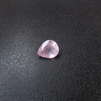 wholesale lot of 6x9mm pear faceted cut natural rose quartz loose gemstone