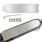 Нижняя крышка аккумулятора из нержавеющей стали с водонепроницаемым кольцом для Xiaomi M3651SPROPRO2, защитная Нижняя крышка шасси электрического скутера