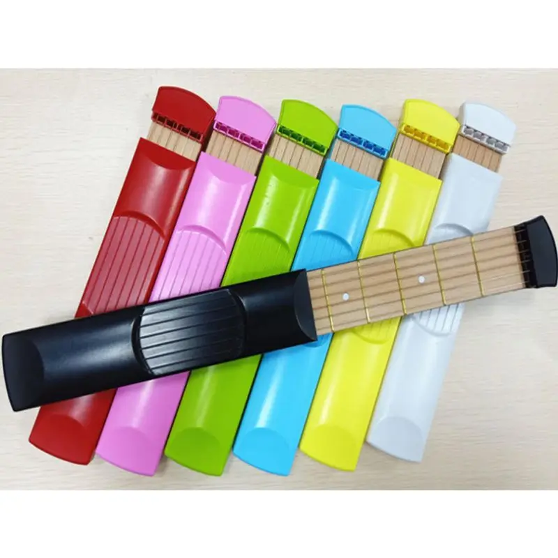 6 строка накладка Лада аккорд тренер гитары Запчасти &amp аксессуары карман