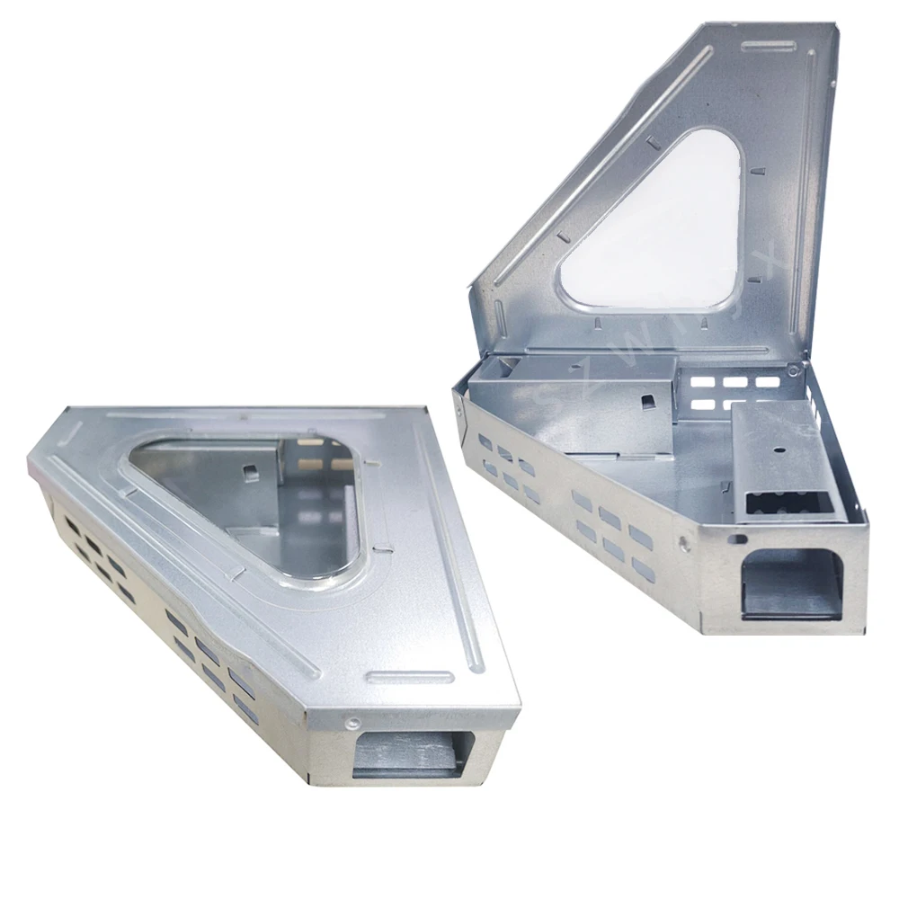 Caja de Metal para roedores, trampa para ratones, ratas, roedores-2