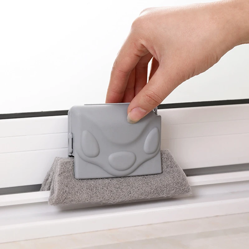 

Groove Cleaning Brush Magic Window Cleaning Brush Quickly Clean Door Window Slides Gaps Corners Kitchen Bathroom Accessories