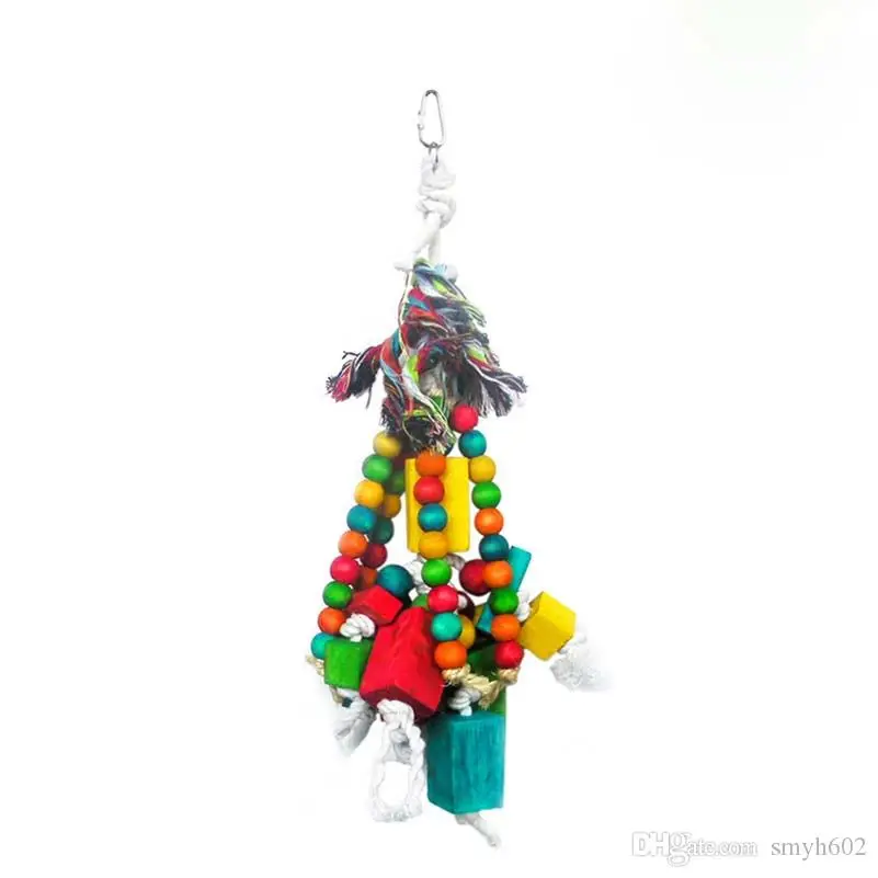 

Деревянные попугаи, игрушки с бусинами, ананас среднего размера, деревянная игрушка для птиц, для мелких и больших африканских серых сустав...