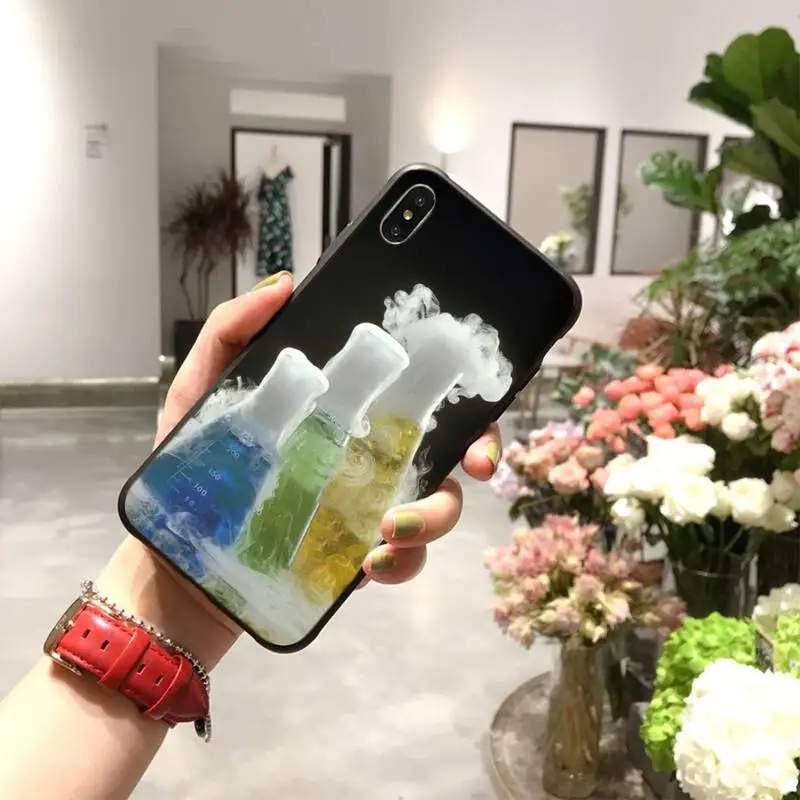 

HPCHCJHM Science Chemistry Formulas DIY Luxury Phone Case for iPhone 11 pro XS MAX 8 7 6 6S Plus X 5S SE 2020 XR case