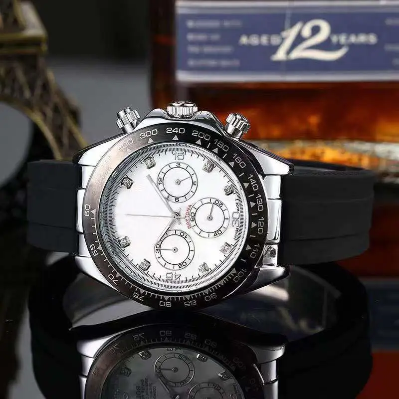 

2021 Hot Sale Luxury Men's Business Machine Ring Watch Men's Top Brand Watch Chronograph Fashion Gift Montre Homme