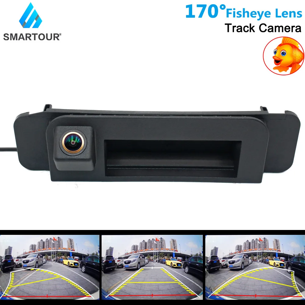 

170° Track Car Trunk Handle Rear View Camera For Mercedes Benz C W205 C180 C200 C280 C300 C350 C63 AMG CLA 2014 2015~2019 2020