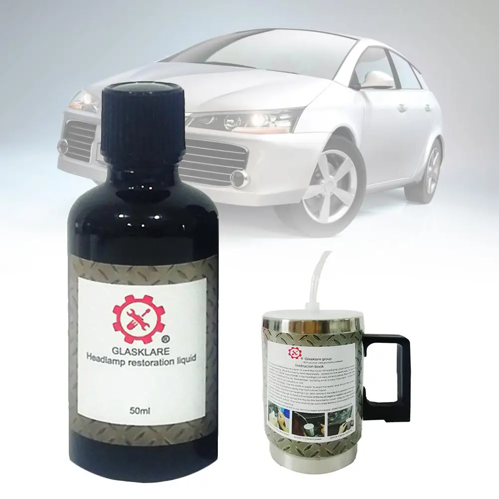 Набор для полировки автомобильных фар набор ремонта яркий белый свет