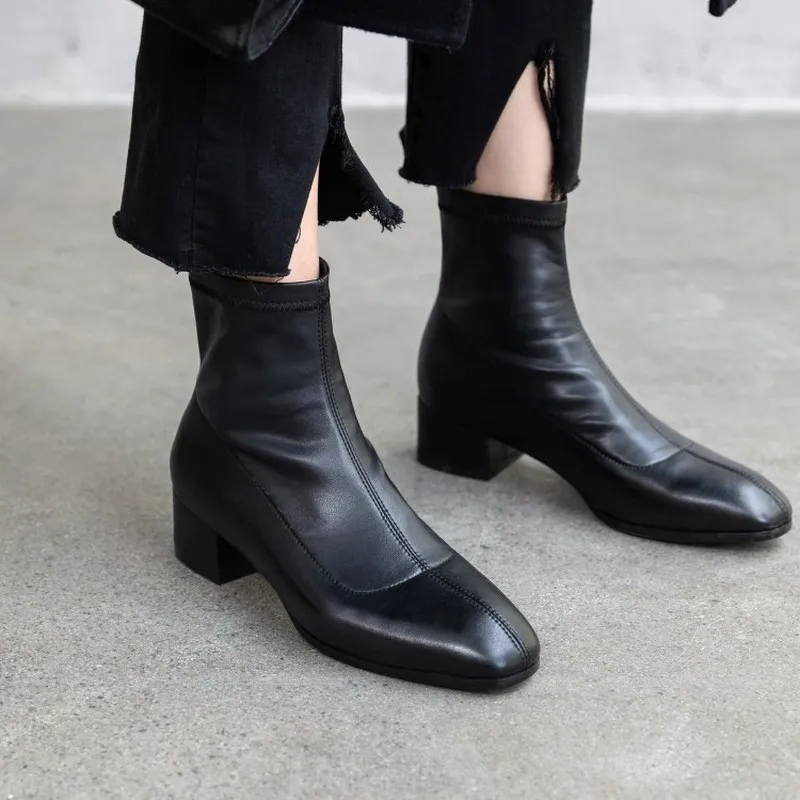 обувь женская ботильоны женские ботинки осень зимние сапоги резиновые осенняя