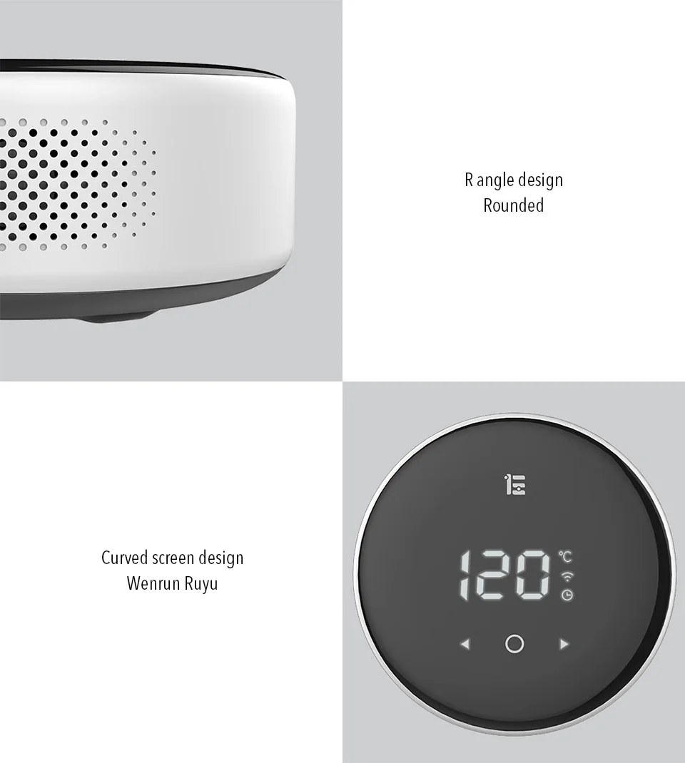 Xiaomi Mijia Left Point Xiaoai 2 Беспроводной интеллектуальный контроль температуры, подключение Mijia