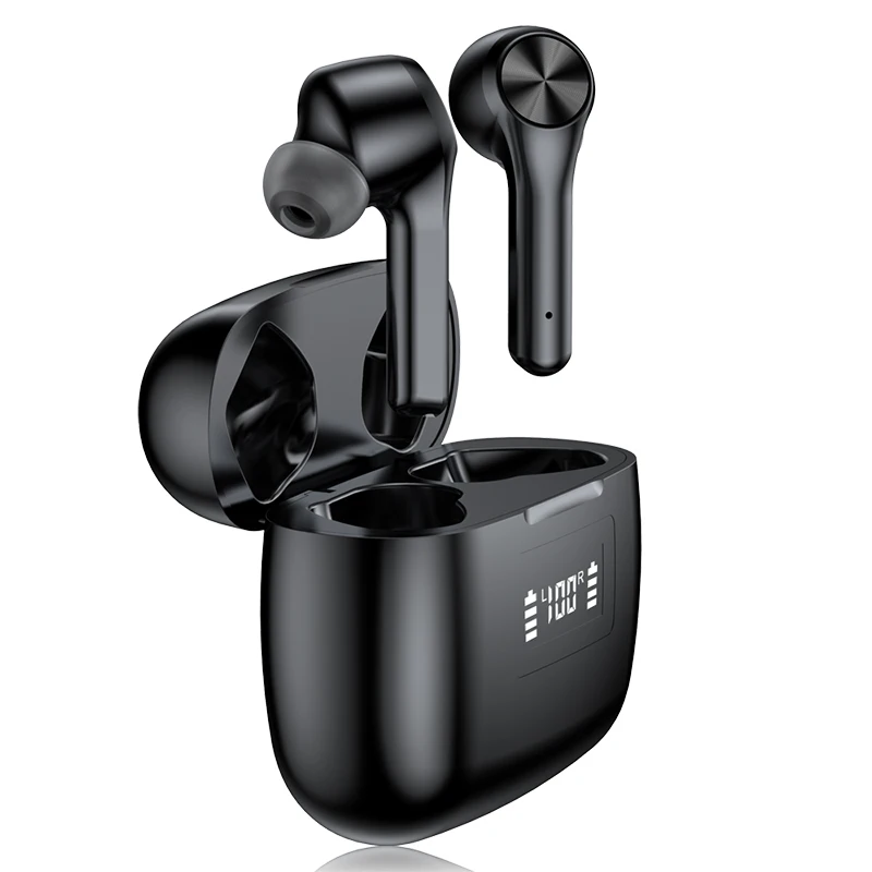 TWS-стереонаушники T9 с поддержкой bluetooth 5 0 и ЖК-дисплеем | Электроника