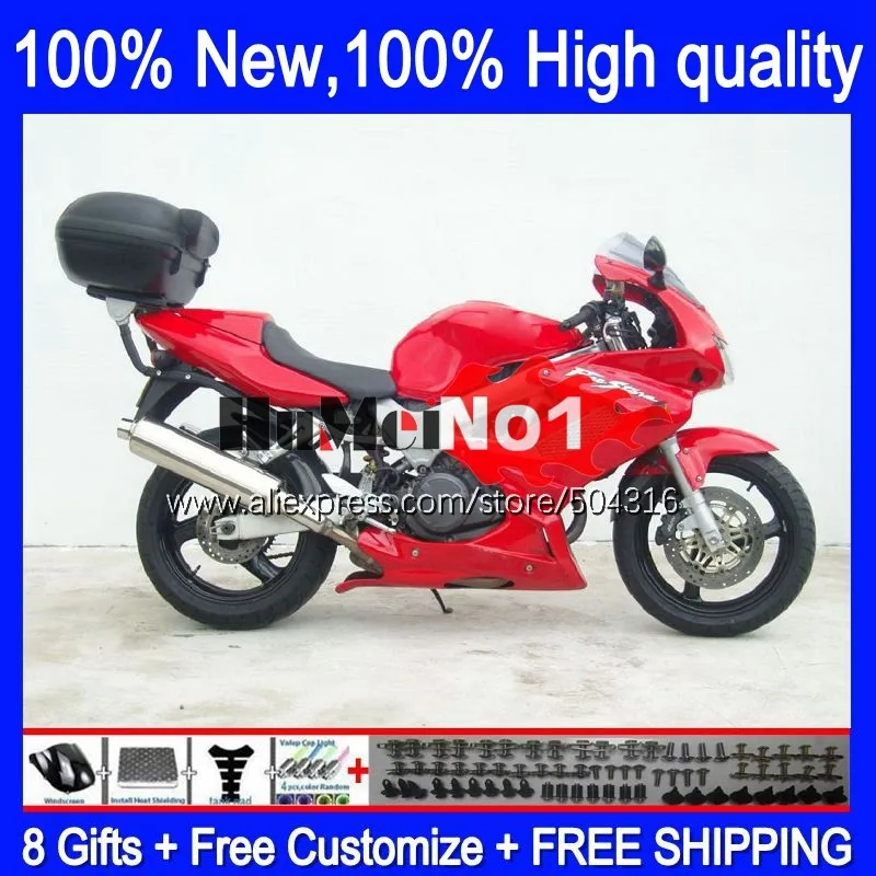 Обтекатели SuperHawk для HONDA VTR1000F 1997 1998 1999 2000 2001 117MC.37 VTR 1000 F 1000F VTR1000 red factory 97 02 03 04 05 |