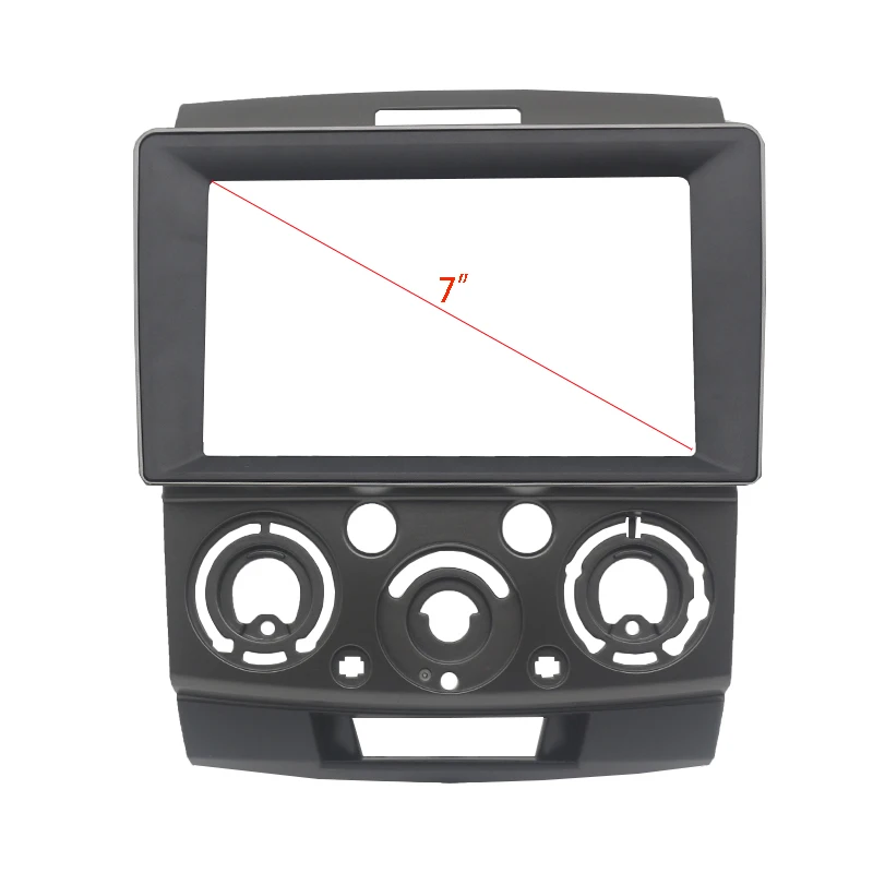 2 Din Auto Radio Stereo Panel Fascia Dash Installation Trim Kit Face Plate Bezel For Ford Everest Ranger Mazda Bt-50 | Автомобили и