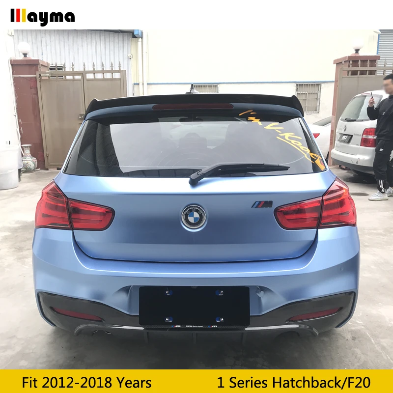 Задний спойлер на крышу из углеродного волокна для хэтчбека BMW 1 серии 120i 125i M135i M140i