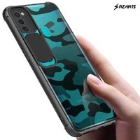 rzants for samsung galaxy m21 m31 m30s case hard camouflage lens camera protection hlaf clear cover