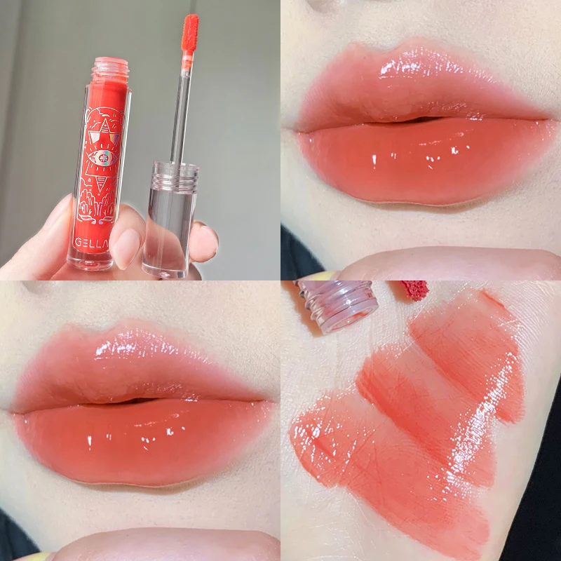 

8 цветов, зеркальный блеск для губ, косметика для губ, питательная Глянцевая губная помада, стойкая Сексуальная губная помада, тинт для макия...