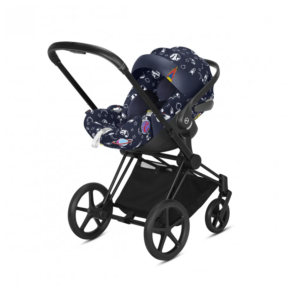 Автокресло детское Cybex Cloud Q Space Rocket by Anna K группа 0+ возрастс 0 до 18 месяцев | Мать и