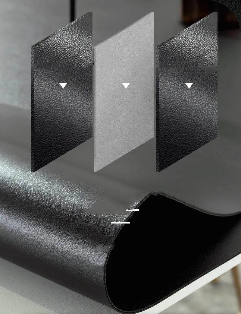 Из искусственной кожи однотонные простые в чистке скатерти для стола