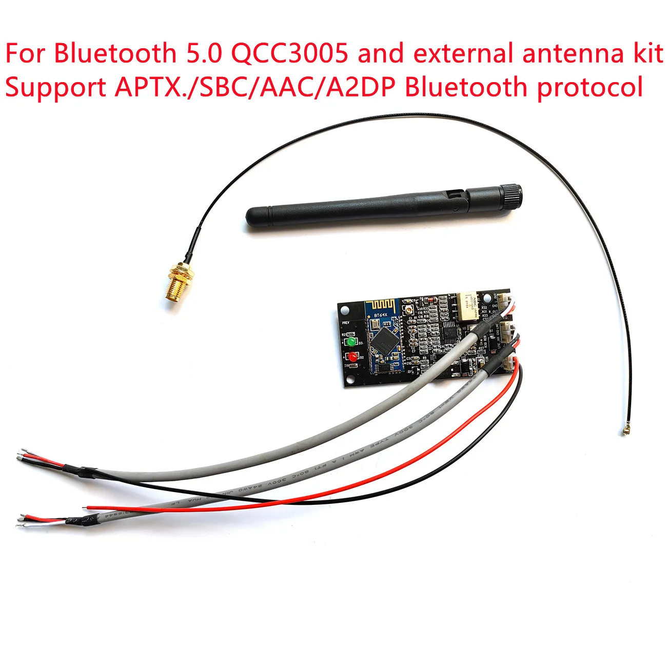Плата приемника Bluetooth 4 2 CSR8640/CSR3005/3034/CSR8645 модуль усилителя без потерь APT-X