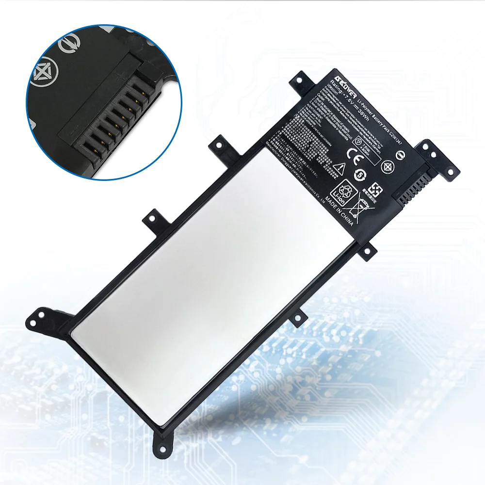 SKOWER Аккумулятор для ноутбука Asus X555 X555L X555LA X555LD X555LN X555MA Series C21N1347 38 Втч + Бесплатные