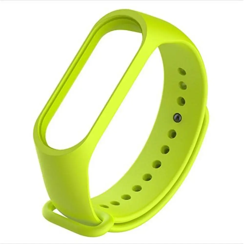 Ремешок спортивный Timethinker для Xiaomi Mi Band 3 4 силиконовый браслет на запястье