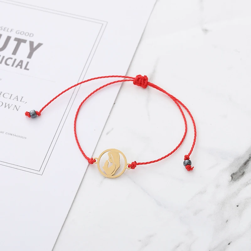 G. YCX милые стальные фигурные семейные браслеты для мамы регулируемые на удачу