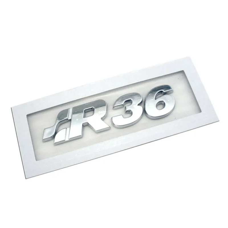 Наклейка из АБС-пластика R32/R35/R36 для Volkswagen Golf 4 5 TDI Passat кролик задний багажник