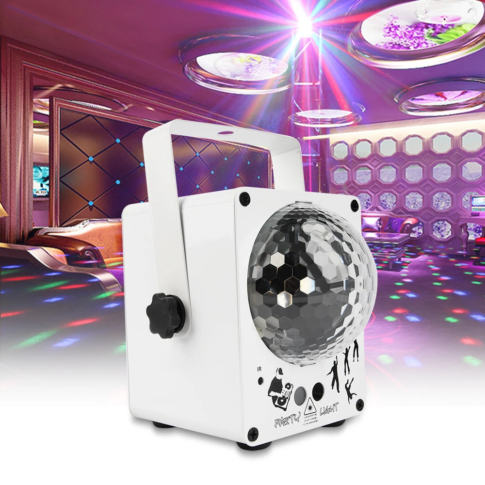 Диско лазерный светильник RGB проектор вечерние светильник s DJ светильник ing эффект для дома Свадебные украшения