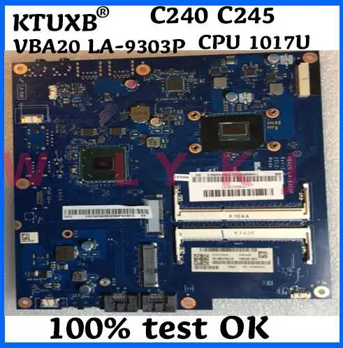 KTUXB VBA20 LA 9303P 90003557 для Lenovo AIO C240 все в одном компьютере Материнская плата Процессор