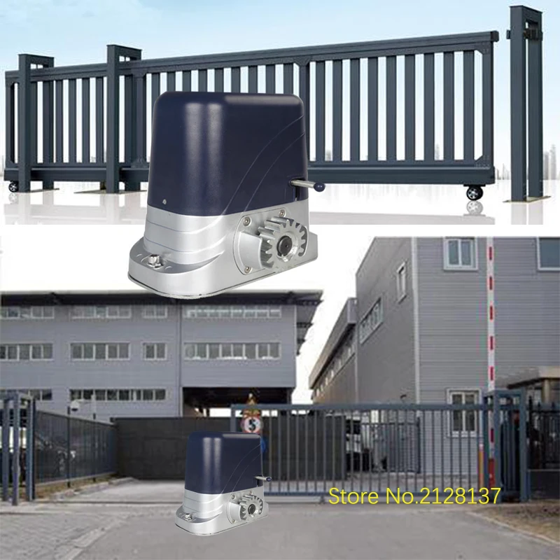 

sliding gate operator and sliding gate opener for home automation villa front door 500-1200kg motor have Antifreeze oil