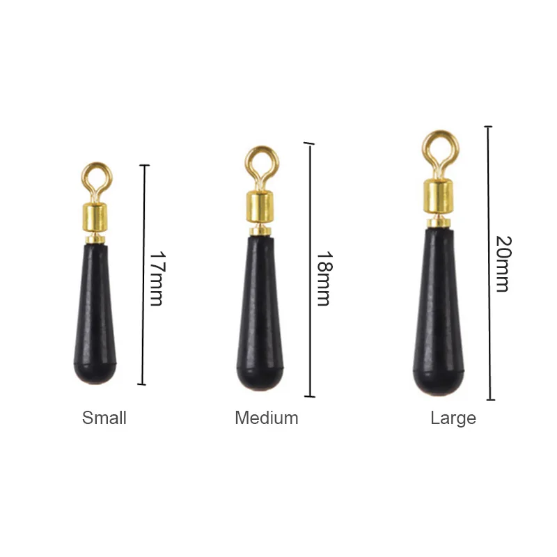 50pcs Drift Fishing Floats Seat Copper Head Rubber Bobber For Led Fishing Float Rotation Buoy Seat Fishing Tool Accessories