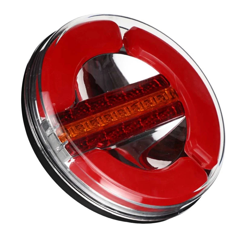 2X Dynamic LED Trailer Truck Tail Light Strobe Brake Lights DRL Turn Signal Lamp for Car Boat Bus Van Caravan Taillight | Автомобили и