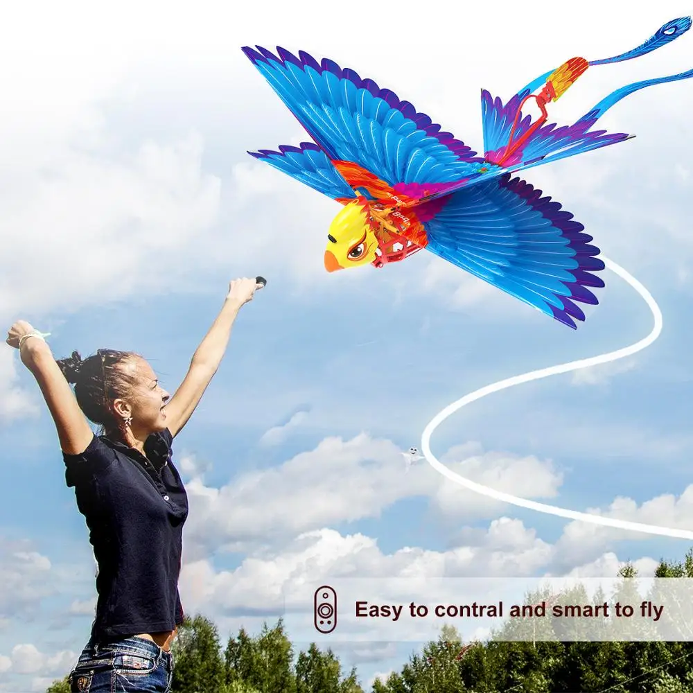 Летающая Игрушка Go Bird с дистанционным управлением мини вертолет на