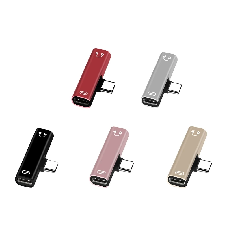 

2022 New USB C to 3.5mm Headphone Adapter and Charger Adapter 2 in 1 Type C to Aux Jack