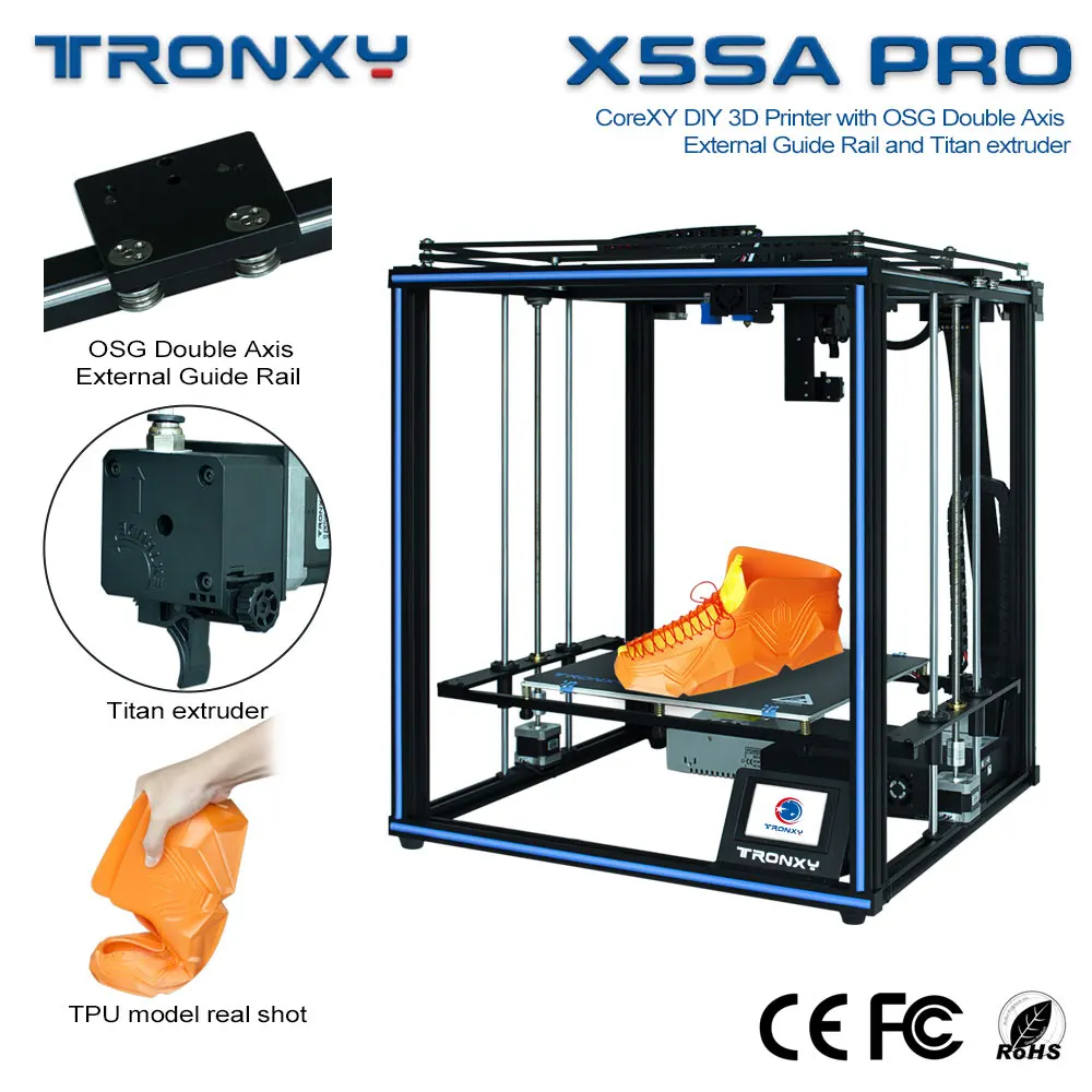 3D-принтеры Tronxy X5SA PRO устройство для изготовления объемных принтеров