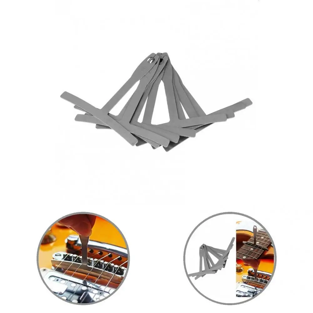 

9Pcs Useful Guitar Radius Gauge Tool Anti-rust Lightweight Guitar Radius Gauge for Electric Bass Guitar Radius Ruler