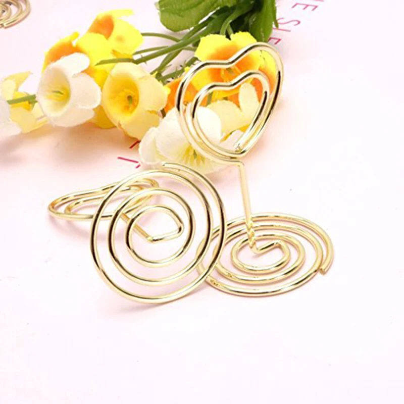 Горячая Распродажа мини-держатель для карт в форме сердца подставка фотографий