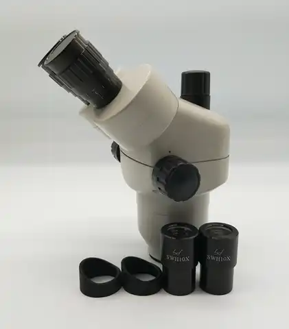 Мультифокальный тринокулярный микроскоп/головка микроскопа/Аксессуары для микроскопа Scientific MZ 7x-45x