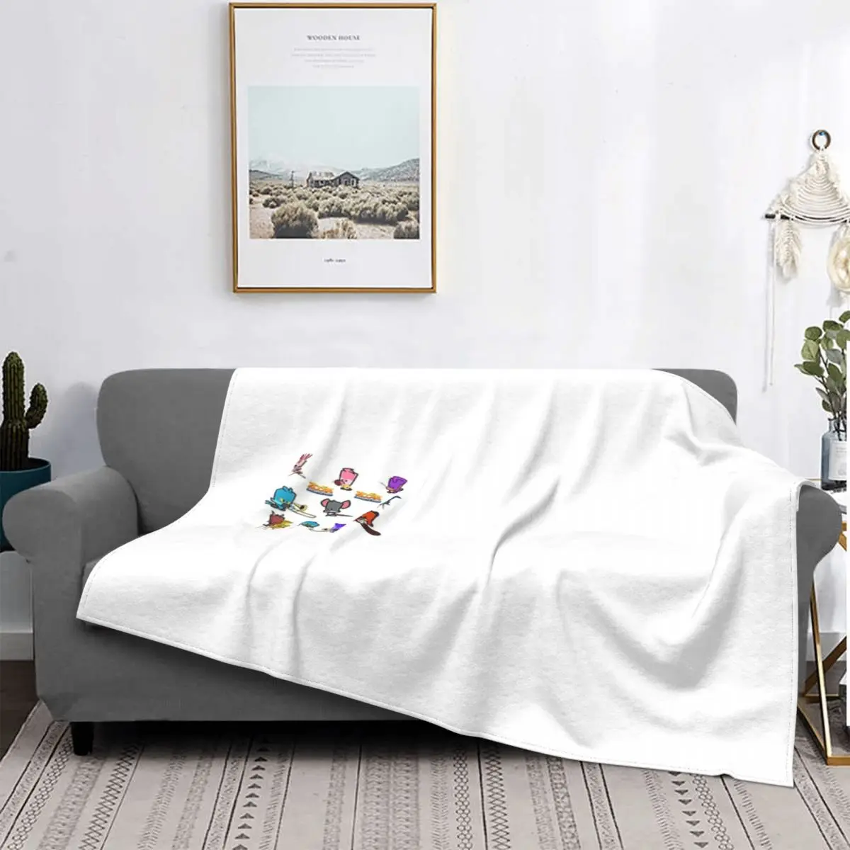 

Zooba-Manta de batalla Arena 3, para cama colcha, alfombra a cuadros, manta doble, textil de lujo para el hogar