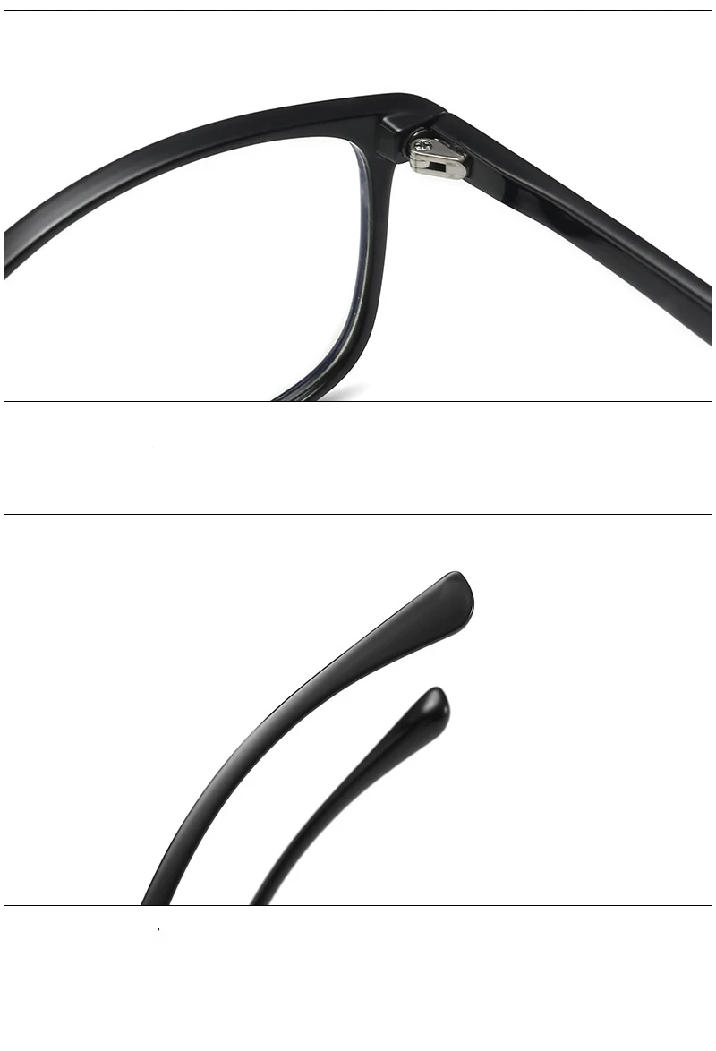 Анти Blue Ray излучения синий светильник фильтром очки квадратной формы