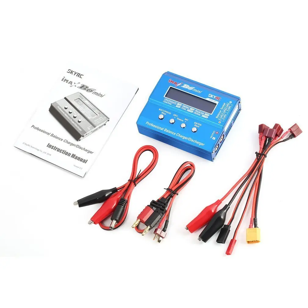 

Original SKYRC IMAX B6 mini 60W Balance Charger Discharger for RC Helicopter nimh nicd Aircraft Intelligent Battery Charger