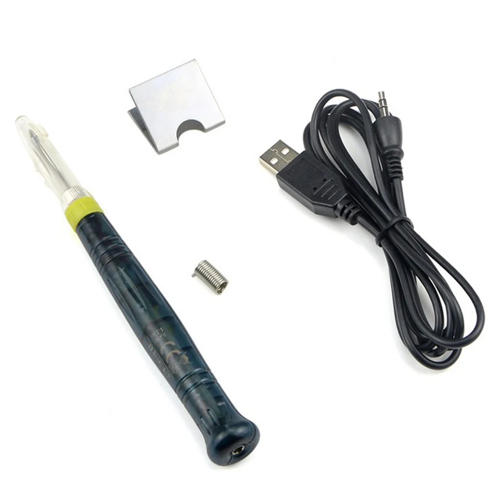 

5V 8W Emperature Electric Soldering Iron Portable Electric Iron Soldering Iron Kit Mini Soldering Iron Welding Pen Repair Tool