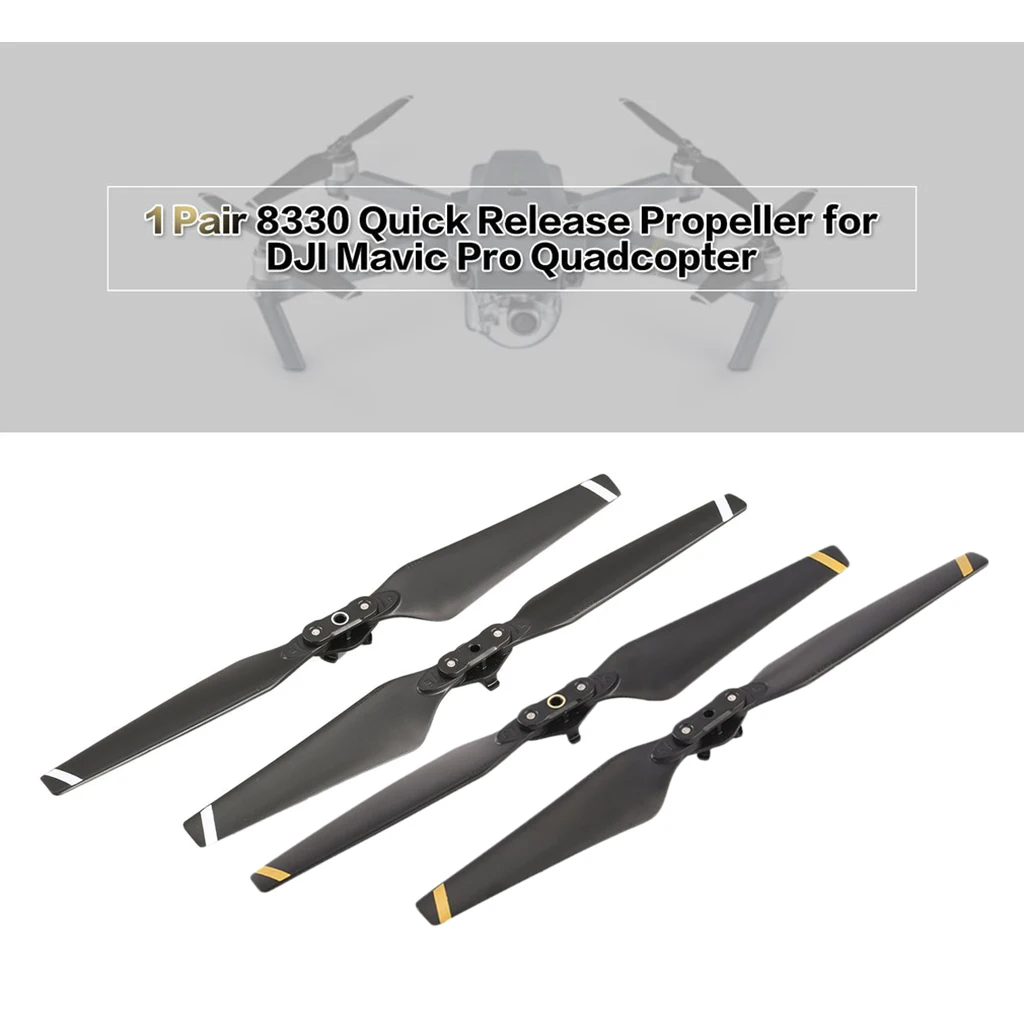

1 Pair 8330F Folding Propeller Props for DJI Mavic Pro RC Drone Replacement