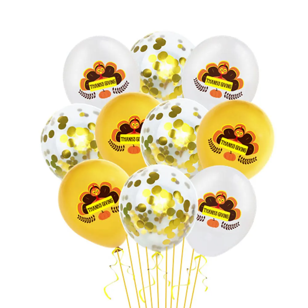 

Turkey Latex Ballons Thanksgiving Helium Air Ball Decoration Anniversaire Kids Inflatable Toy Wedding Baby Shower Party Supplies