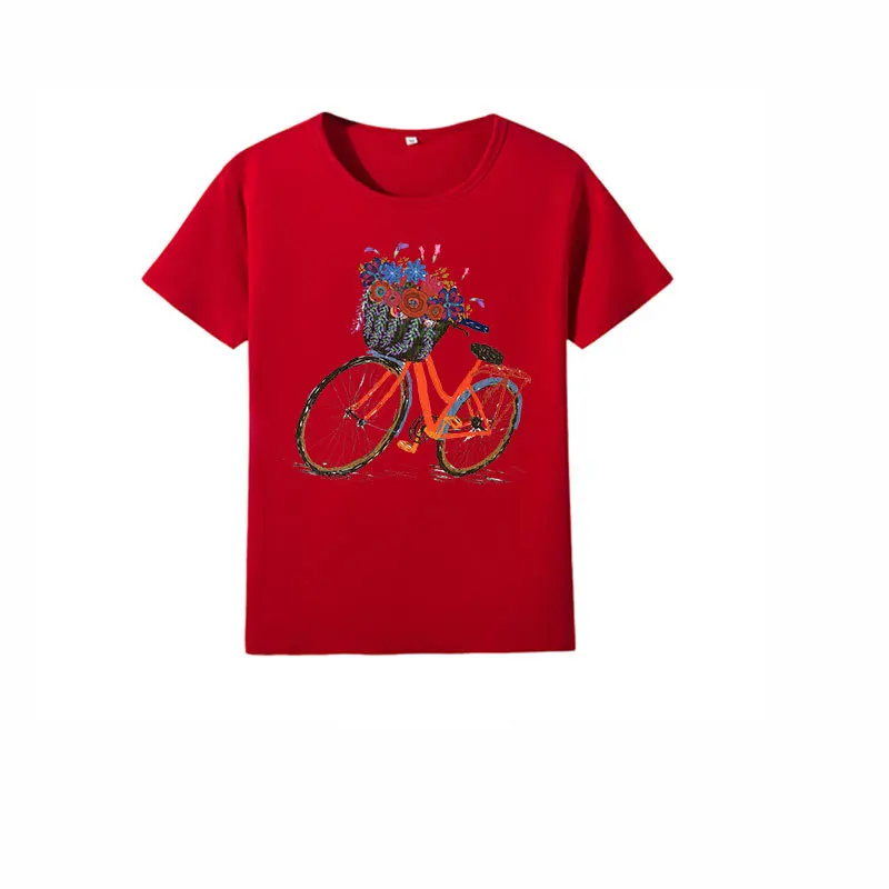 Милые патчи маленькие животные одежда крутые картины Diy девушка DIY Футболка