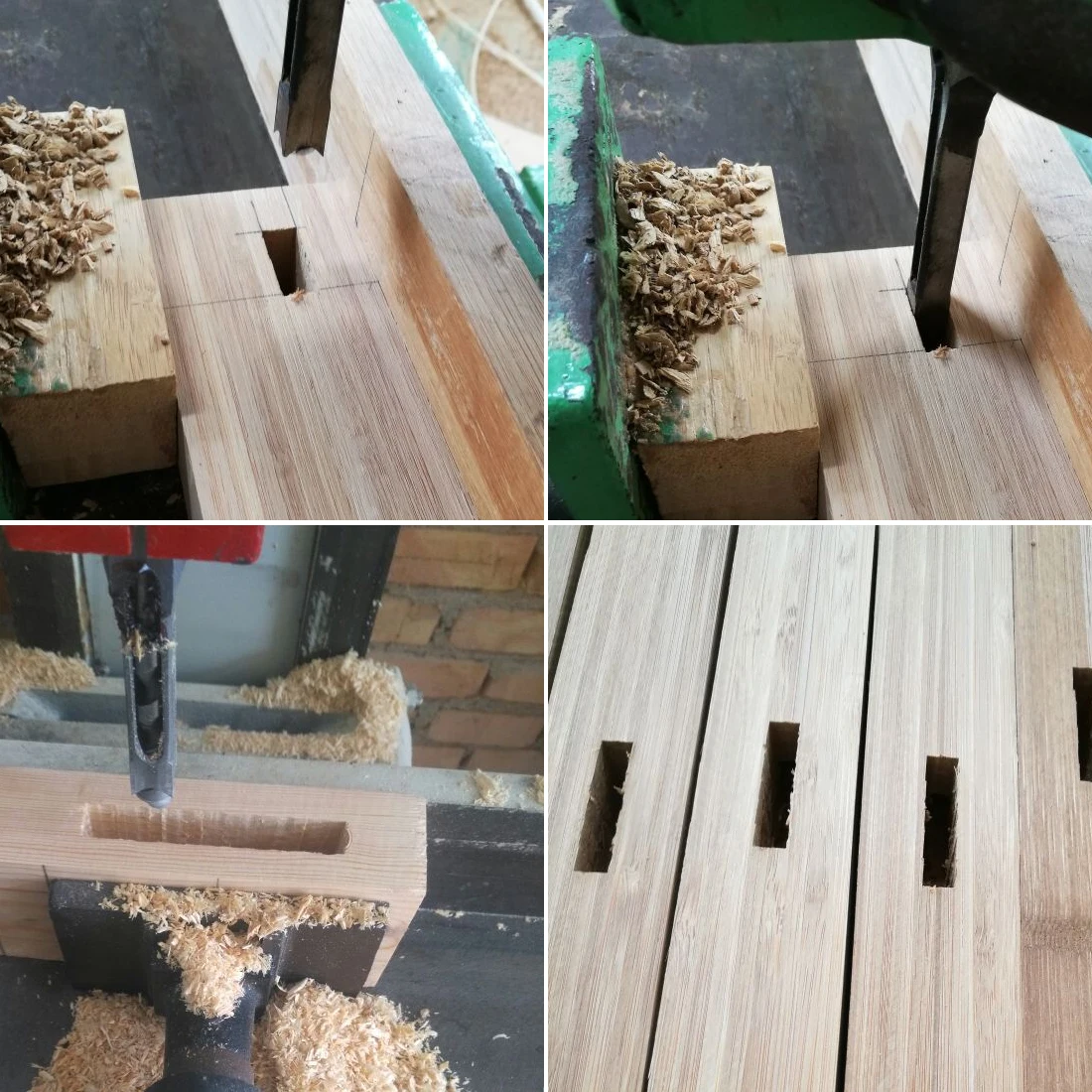 

Hand Tools HSS Twist Drill Bits Square Auger Mortising Chisel Drill Set Square Hole Woodworking Drill Tool Kit Sets Extended Saw