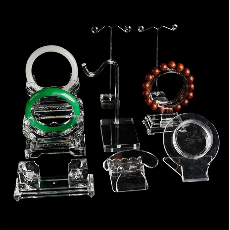 Высококачественная акриловая прозрачная рамка для браслета демонстрационная
