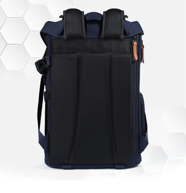 Leather retro micro single Camera bag shoulder large capacity digital SLR bag TUBU 6033 casual portable backpack