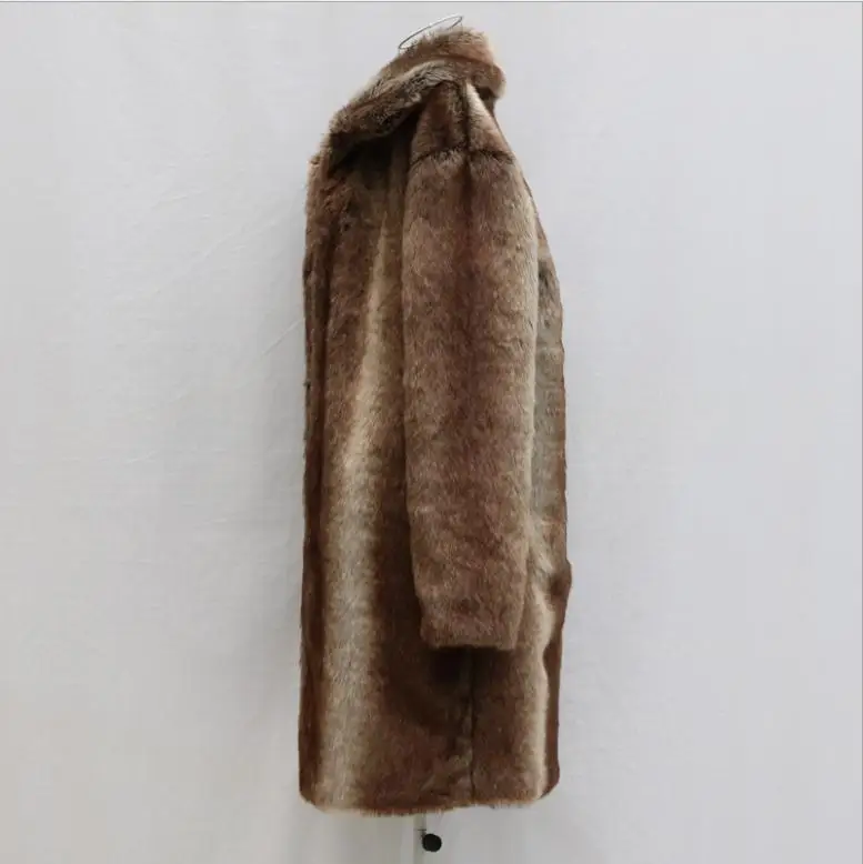 6Xl мужская с подкладкой из искусственного меха Верхняя одежда для детей отложным