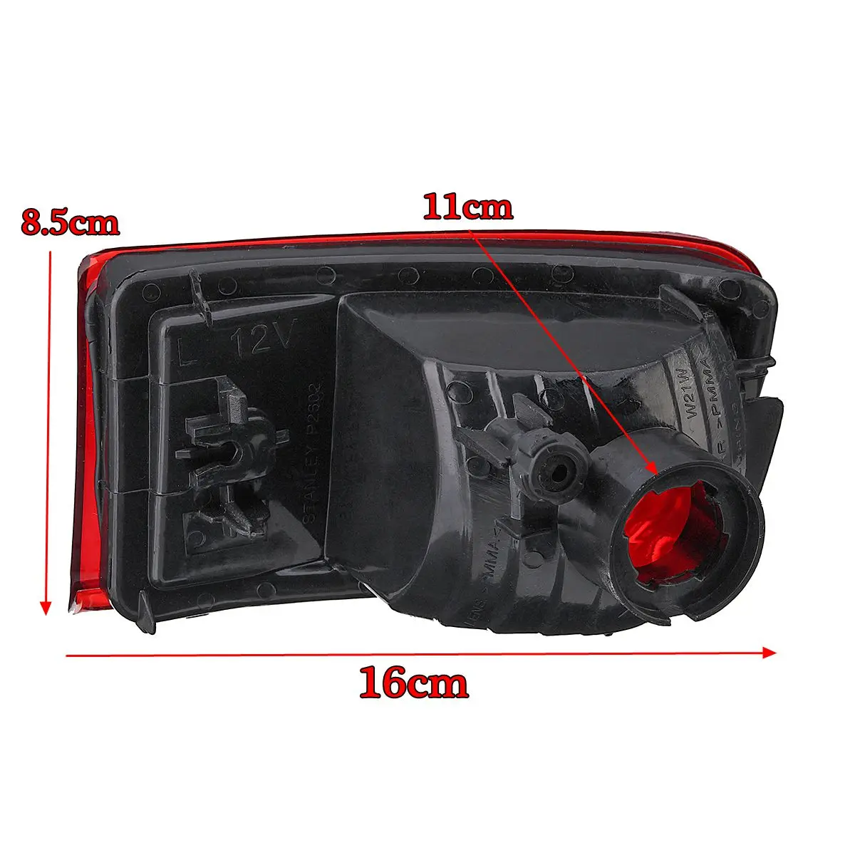 Задний противотуманный бампер отражатель лампы без для Toyota Land Cruiser Prado (J120) GRJ120 TRJ120